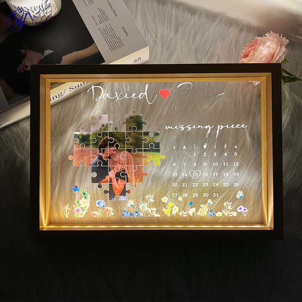 Personalized LED Illuminated Photo Frame